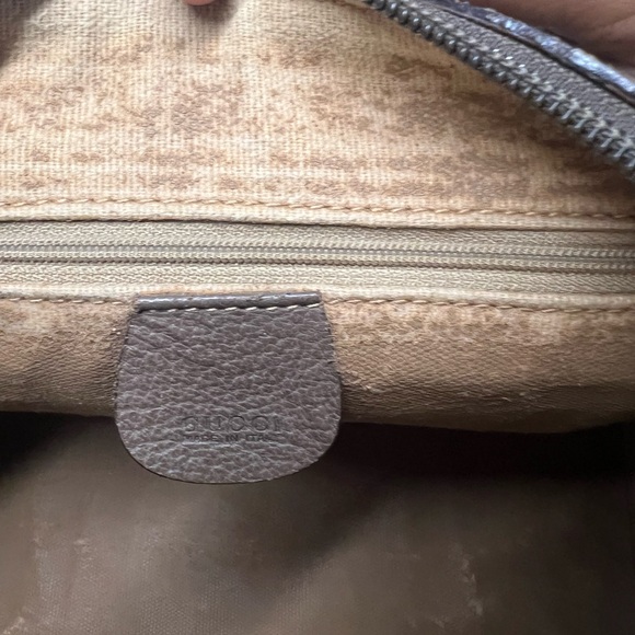 GUCCI GG Sherry Line Supreme Canvas Boston Bag - Picture 14 of 16